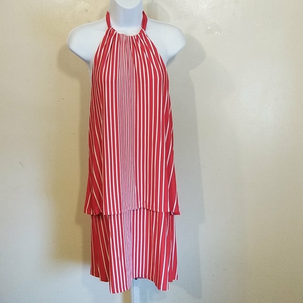 ALTON GRAY HALTER DRESS